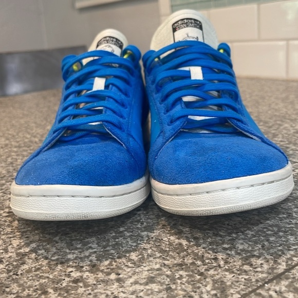 Rare Adidas Disney Pixar Blue Stan Smith Shoes - Picture 7 of 8